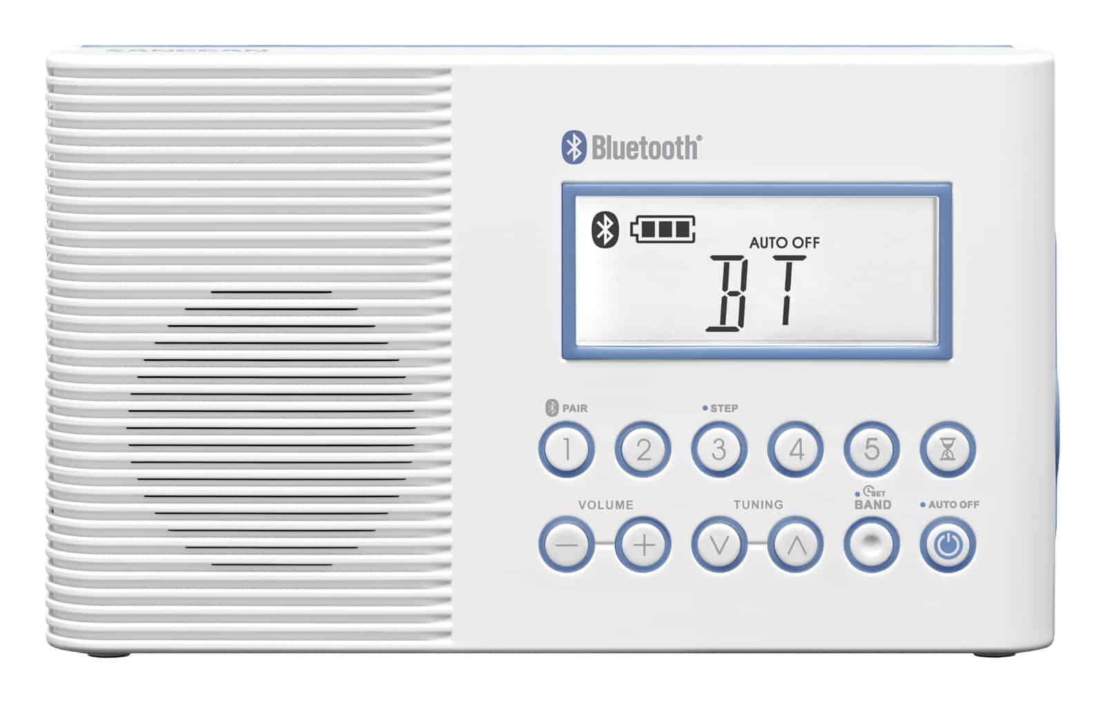 Sangean H202 Shower Radio with Bluetooth