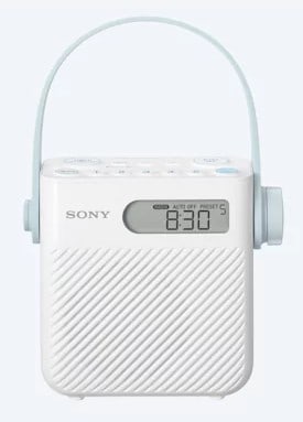 Sony ICF-S80 Splash Proof Shower Radio Review - SoundWiz